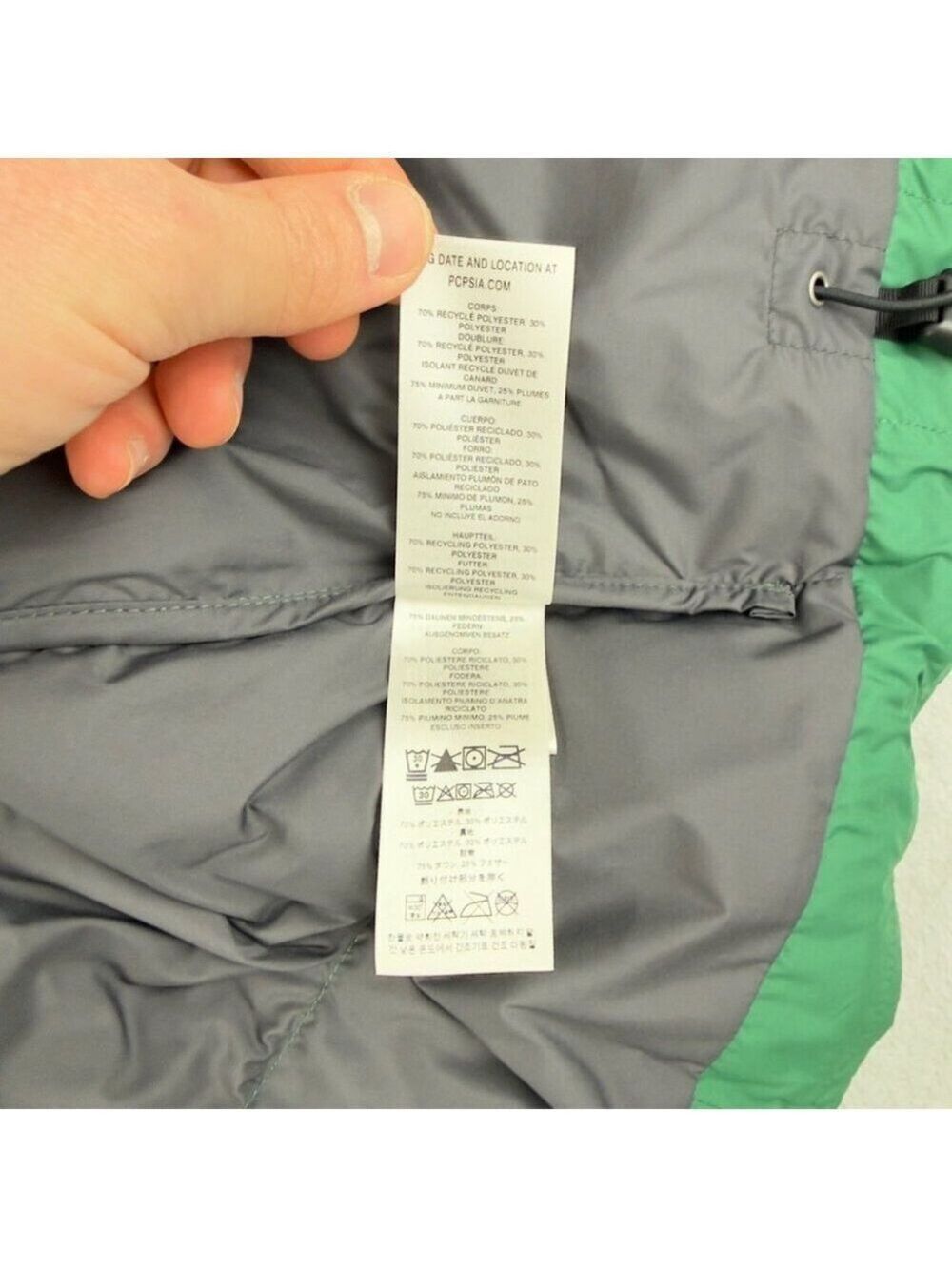 Patagonia Men's Medium Silent Down Puffer Jacket 27930 - Picture 9 of 15